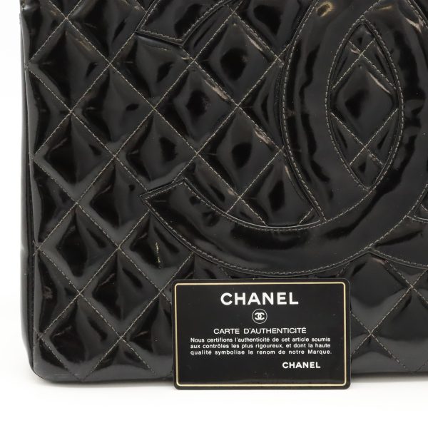 12440407 9 Chanel Matelasse Chain Tote Bag Black