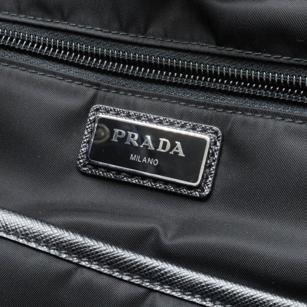 12440597 7 Prada Backpack Nylon Nero