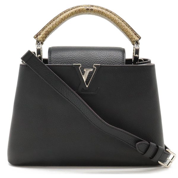 12440725 1 Louis Vuitton Capucines BB Shoulder Bag Noir Black