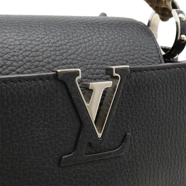 12440725 8 Louis Vuitton Capucines BB Shoulder Bag Noir Black