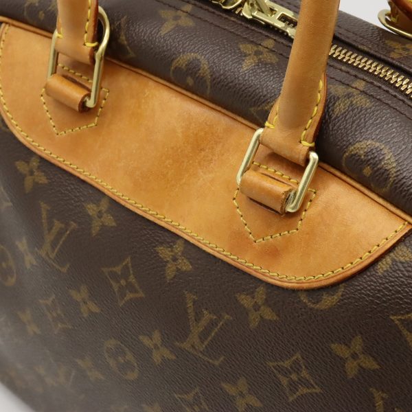 12440726 7 Louis Vuitton Bowling Vanity Handbag Brown