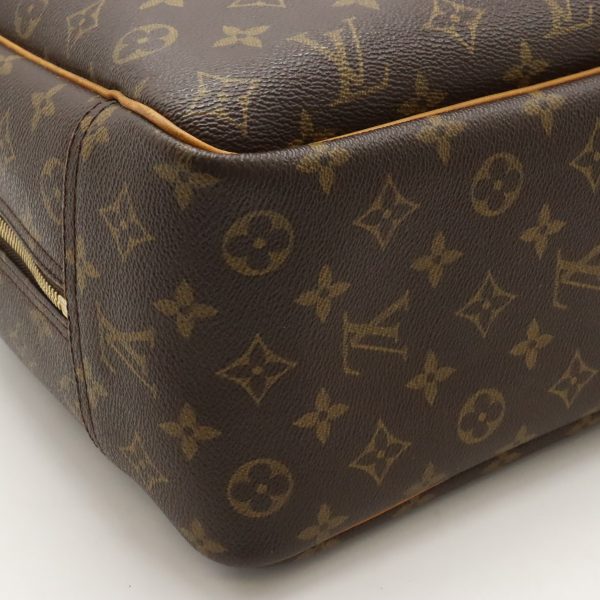 12440755 3 Louis Vuitton Bowling Vanity Mini Travel Bag Brown