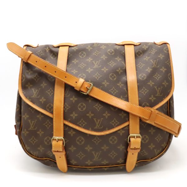 12440768 1 Louis Vuitton Saumur 43 Shoulder Bag Beige Brown