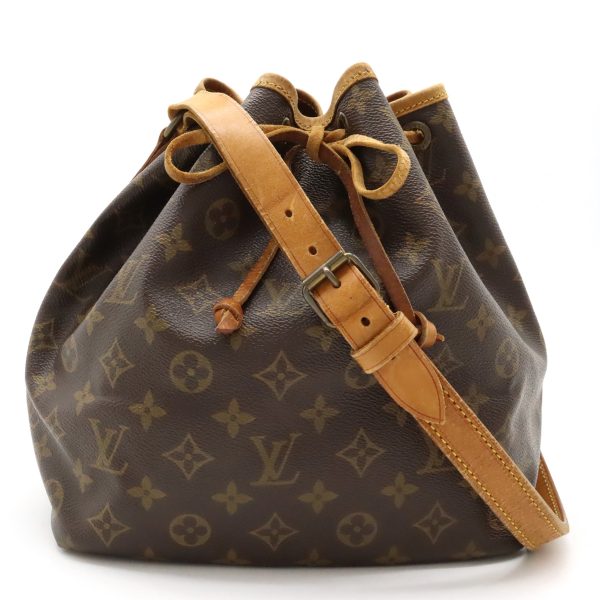 12440975 1 Louis Vuitton Petit Noe Shoulder Bag Brown