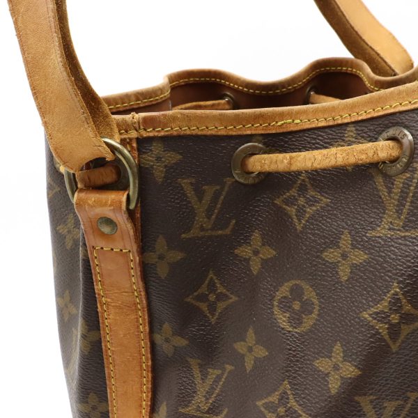 12440975 6 Louis Vuitton Petit Noe Shoulder Bag Brown