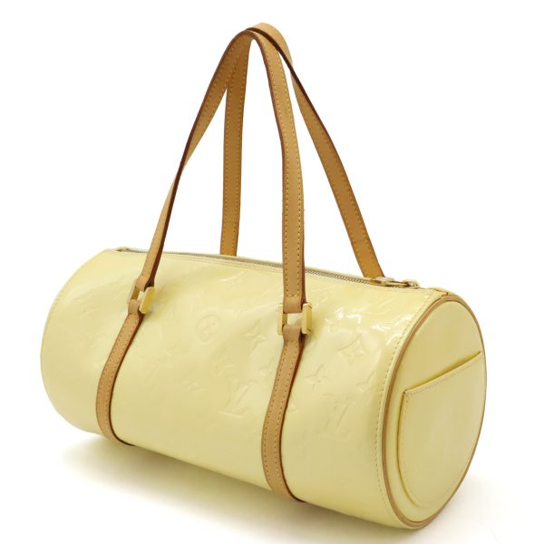 12440987 2 Louis Vuitton Vernis Bedford Handbag Perle Cream