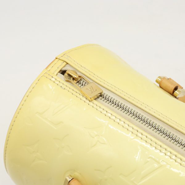 12440987 4 Louis Vuitton Vernis Bedford Handbag Perle Cream