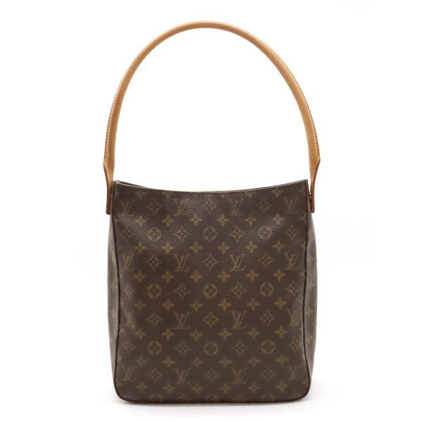 12450107 1 Louis Vuitton Monogram Looping GM Shoulder Brown