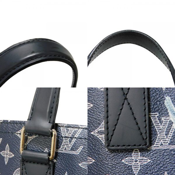 12486g 22 combine Louis Vuitton Tote Bag Navy