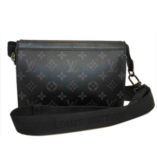 13214 1 Louis Vuitton Gaston Wearable Wallet Noir Black