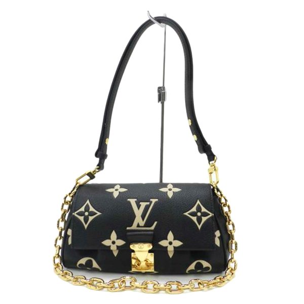 13441 1 Louis Vuitton Favorite NM Empreinte Bag BlackBeige