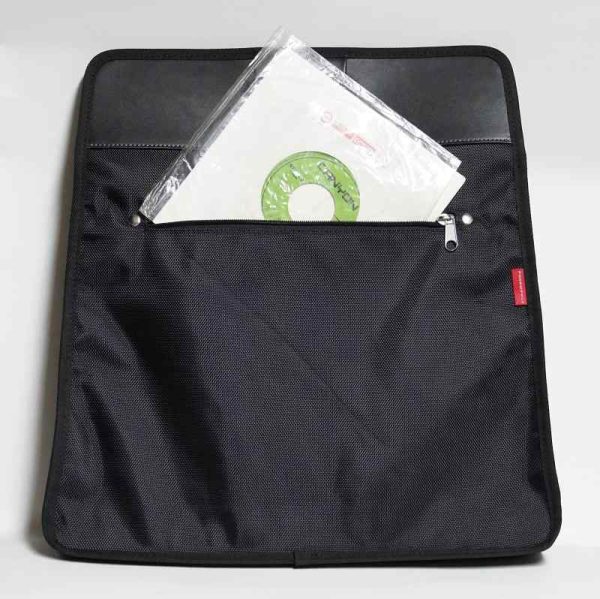 13606796 2 Record Bag Canvas Black