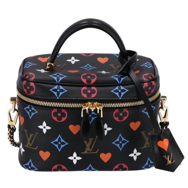 13785 1 Louis Vutton Game On Vanity Bag Noir