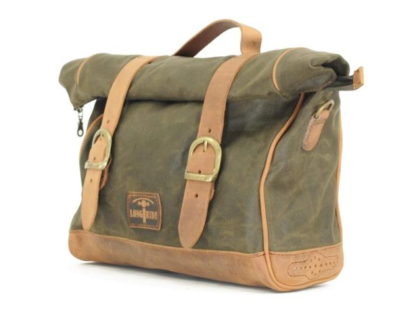 13807707 0 Longride Heritage Saddle Bag Khaki