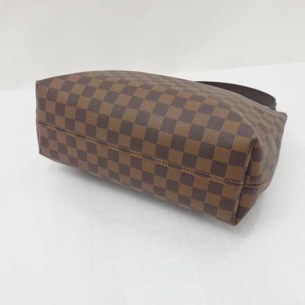 14412 3 Louis Vuitton Graceful PM Damier Brown Bag