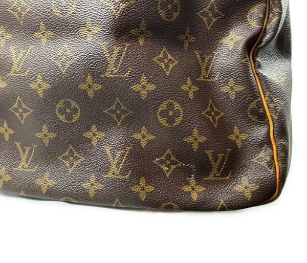 15 621 Louis Vuitton Boston Bag Travel Keepall 55 Brown