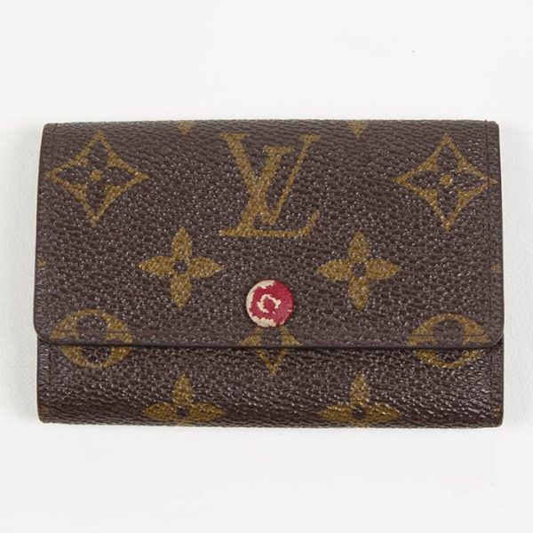 15788 Louis Vuitton Key Case Multicle 6 Monogram Fuchsia