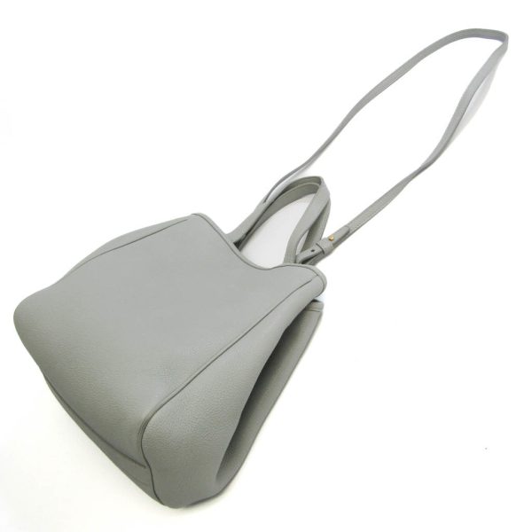 1579207 1234 2 Celine Leather Handbag Shoulder Bag Light Blue Gray