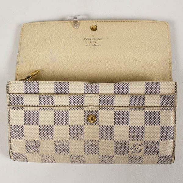 15957 5 Louis Vuitton Portefeuille Sarah Long Wallet Canvas