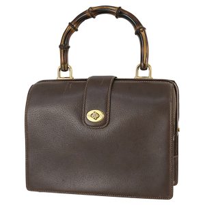 1597 Gucci GG Supreme Medium Handbag Brown