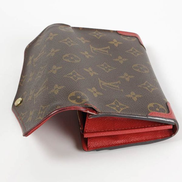 16422 9 Louis Vuitton Portefeuille Sara Long Wallet Canvas