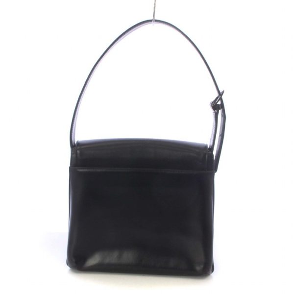 165 802405080102 3 Givenchy Formal Leather Shoulder Bag with Logo Black