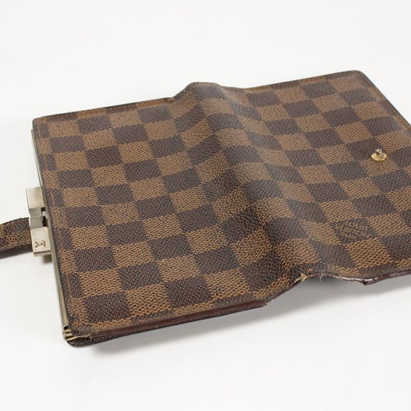 16573 9 Louis Vuitton Damier Continental Clutch Bifold Long Wallet