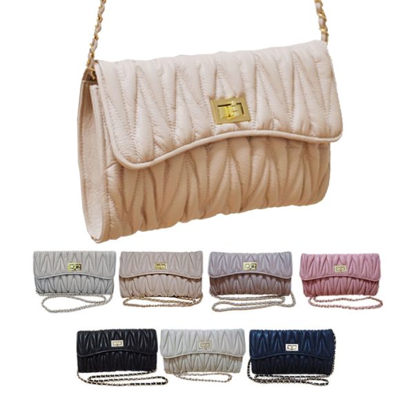 1810 sm 0401009 Miu Miu Chain Bag Leather