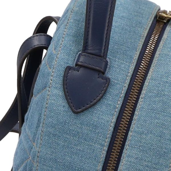 18244 7 Gucci GG Marmont Denim Backpack