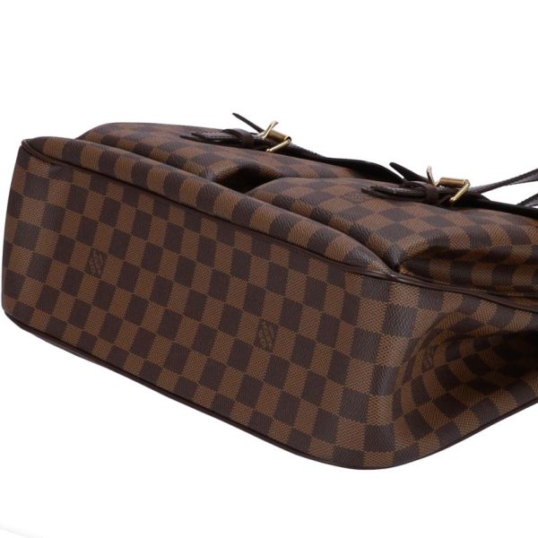 18616 3 Louis Vuitton Uzes Damier Ebene Brown Bag