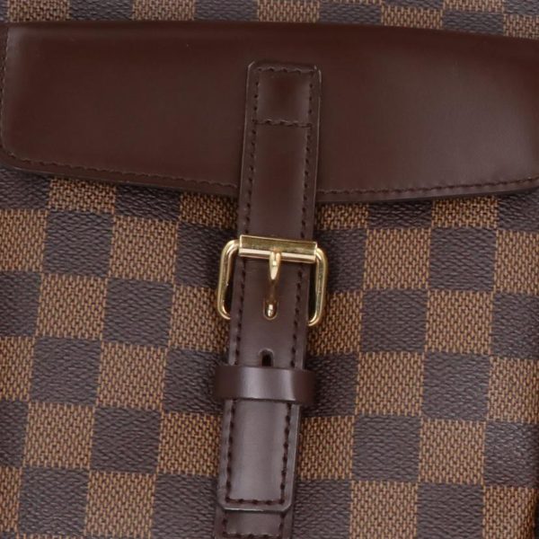 18616 6 Louis Vuitton Uzes Damier Ebene Brown Bag