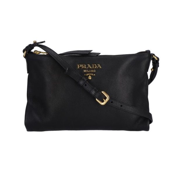 18738 1 Prada Vitello Dino Leather Shoulder Bag