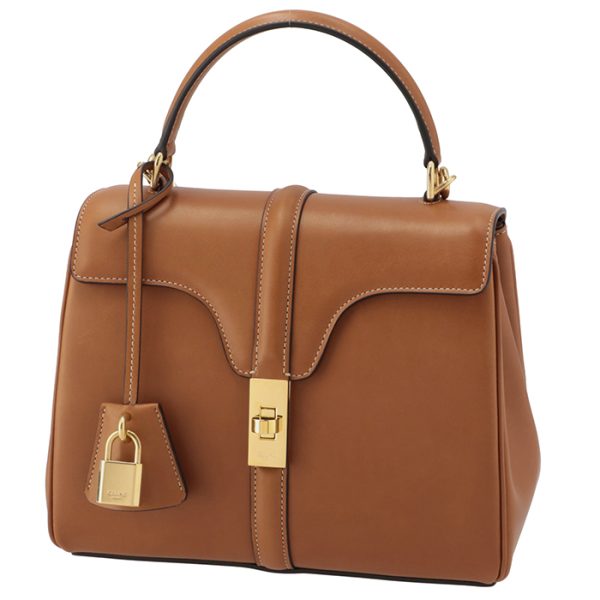 188003bf9 1 Celine Small Tan Shoulder Bag