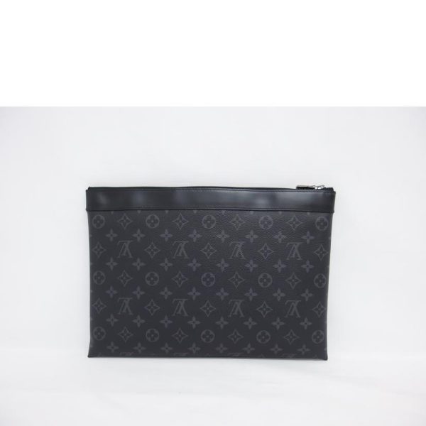 18968 2 Louis Vuitton Pochette Discovery Monogram Eclipse Bag