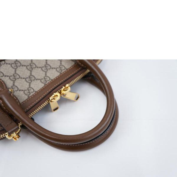 19013 3 Gucci Horsebit 1955 2way Bag Beige