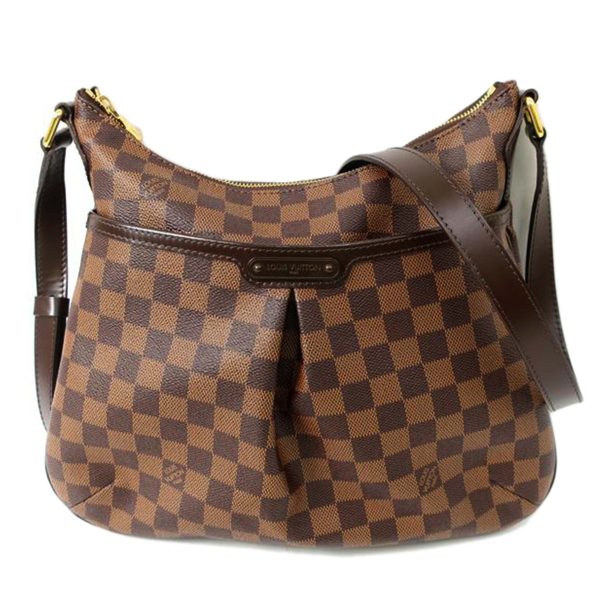 19144 1 Louis Vuitton Bloomsbury Damier Ebene Shoulder Brown Bag