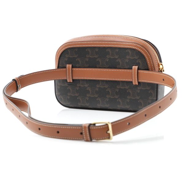 19267 2bzj 04lu04 Celine Belt Bag Brown