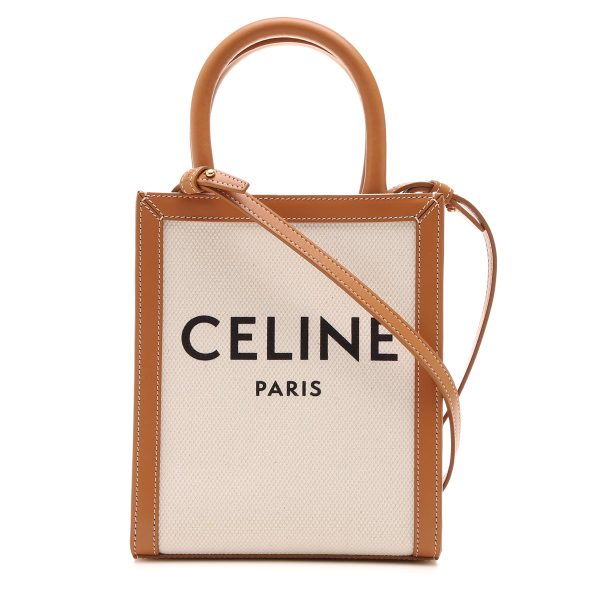 19330 2bnz 02nt02 Celine Mini Vertical Cabas Tote Bag Beige