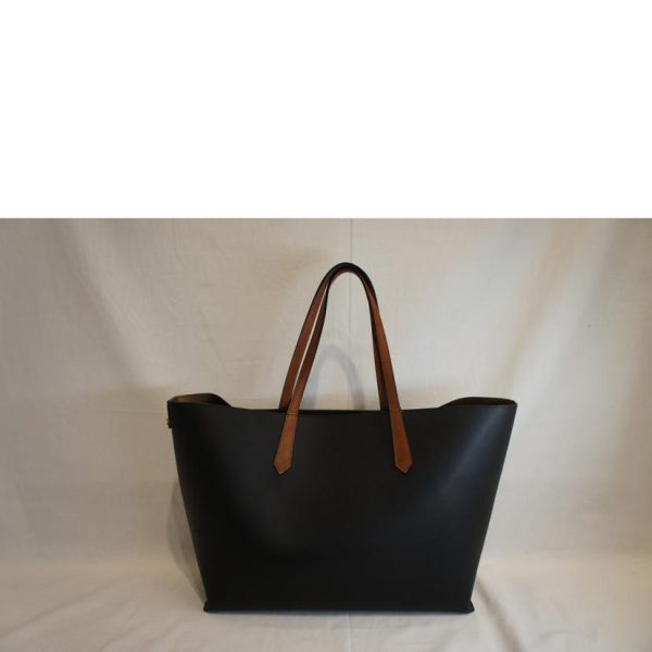 19361 2 Givenchy Leather Swing Tote Bag Black