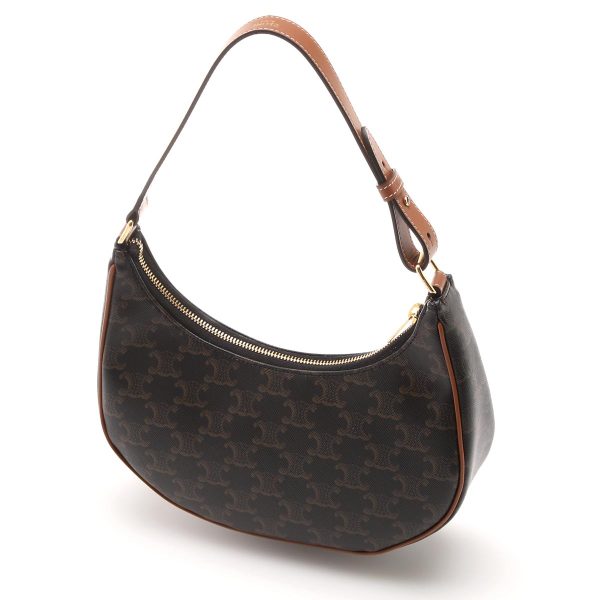 19395 2bzj 04lu04 Celine Ava Shoulder Bag Brown