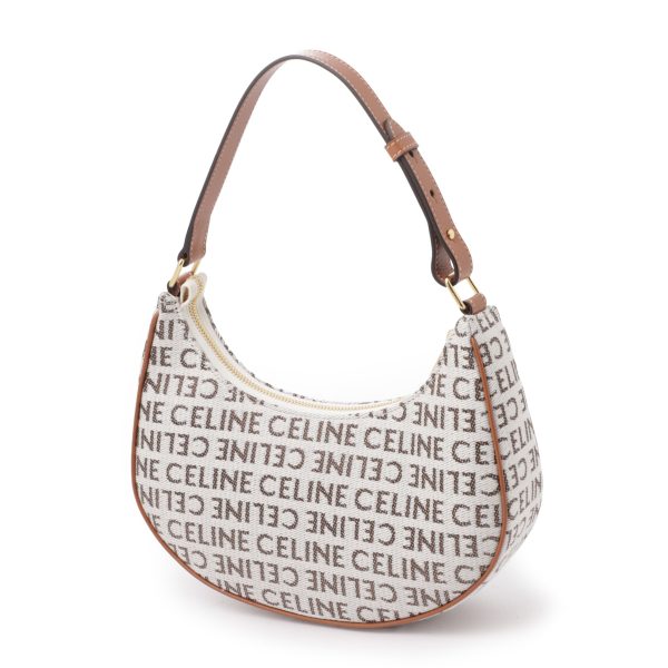 19395 2fe8 02nt04 Celine Medium Ava Shoulder Bag Beige