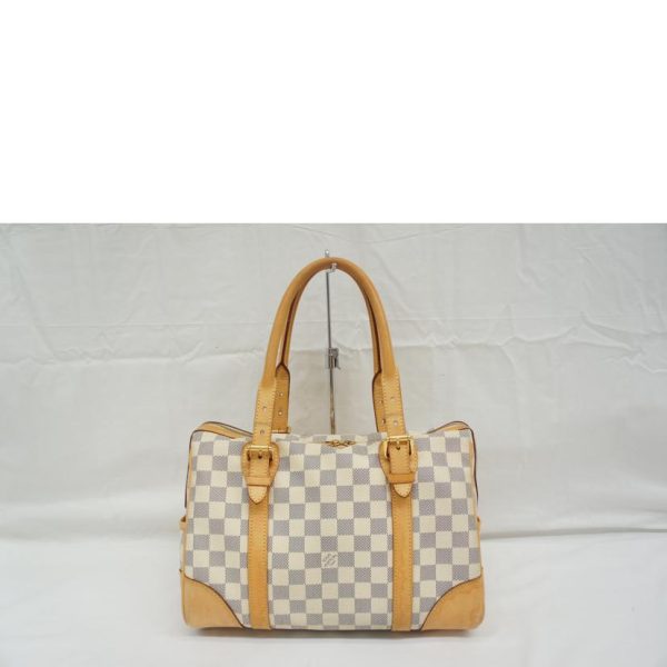 19414 2 Louis Vuitton Berkeley Damier Bag Azur