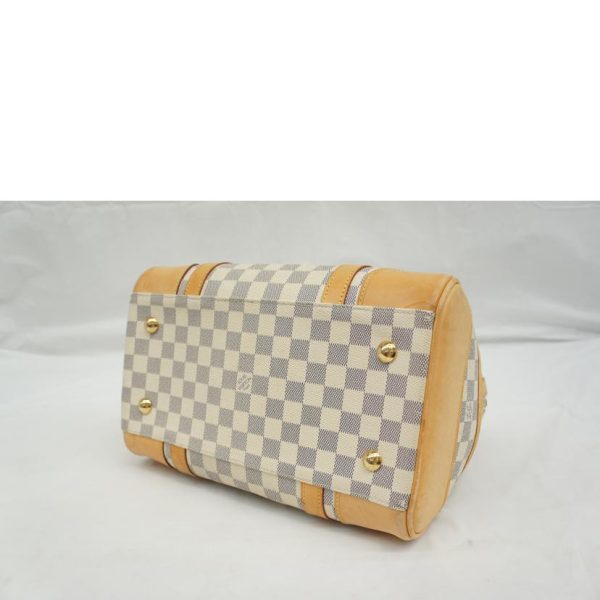 19414 3 Louis Vuitton Berkeley Damier Bag Azur