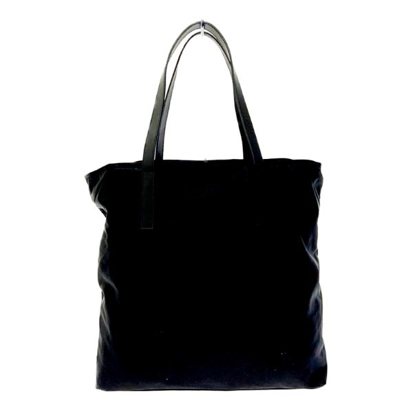 195773 4 Prada Nylon Tote Bag Black