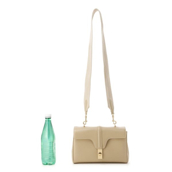 19685 3cr4 02bg03 Celine Teen Soft 16 Shoulder Bag Beige