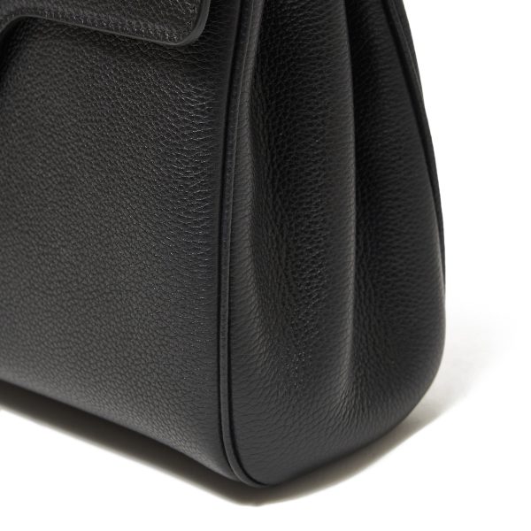 19685 3cr8 38no12 Celine Teen Soft Calfskin Shoulder Bag Black