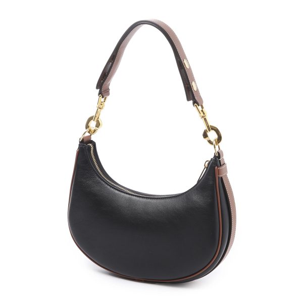 19692 3dk6 04bt04 Celine Ava Strap Shoulder Bag Black