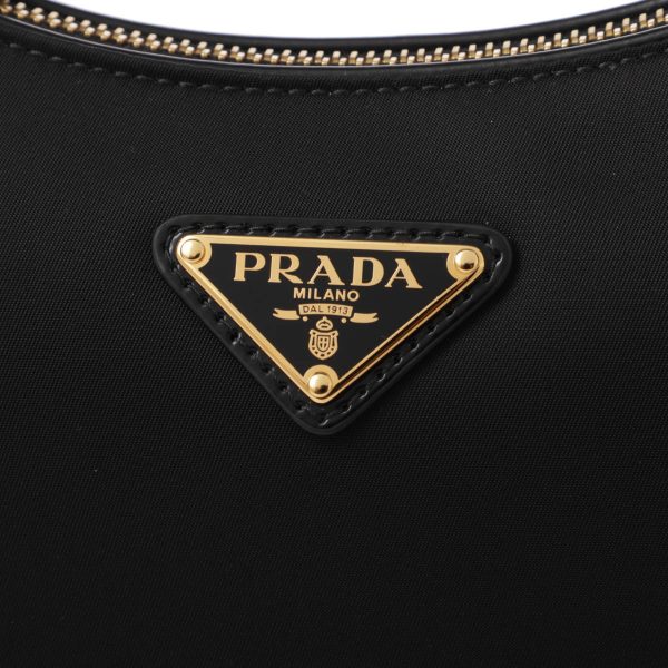 1bc194 r789 f000210 Prada 2WAY Hobo Shoulder Bag Black