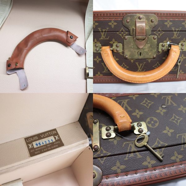 2 0786901 Louis Vuitton Bisten 60 Monogram Brown