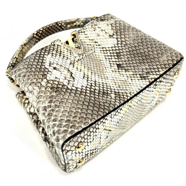 2000007246900592 9 Louis Vuitton Capucines Mini Handbag Silver